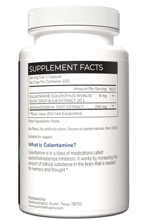 Austinootropics Galantımane Lucid Dreams 100 Premium Capsules.Abd Menşei