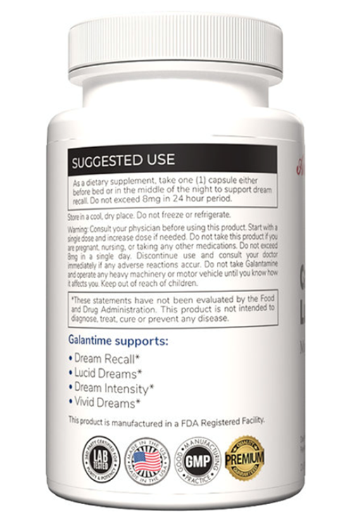 Austinootropics Galantımane Lucid Dreams 100 Premium Capsules.Abd Menşei