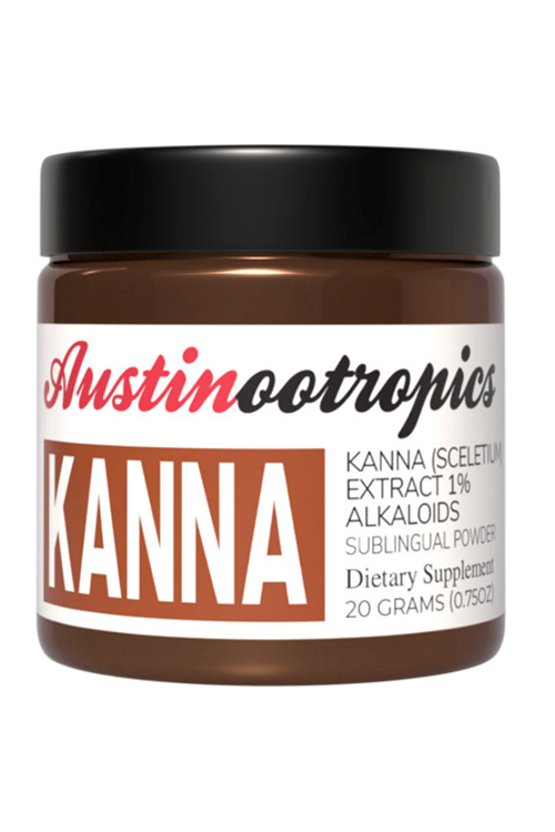 Austinootropics  South African Kanna (Sceletium) Extract | 1%+ Alkaloids – Powder, 20 grams.Made ın Usa