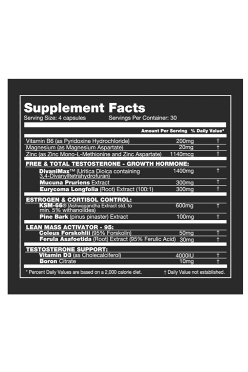 Performax Labs AlphaMax 120 Capsules.Made ın Usa