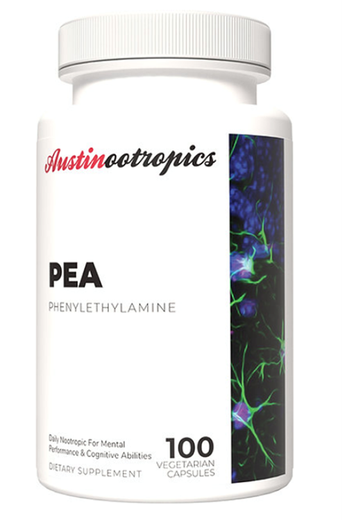 Austinootropics PEA Phenylethylamine 100 Capsul.Made ın Usa.3963