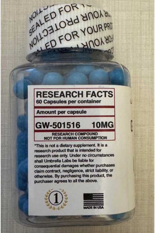 UMBRELLA CARDARINE GW 501516   60 Capsul (ORIJINALLİK HOLOGRAMI  VARDIR) USA Menşei.3957