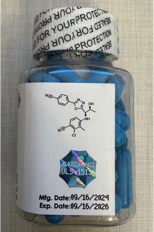 Umbrella RAD 140 Testolone YENİ AMBALAJ 60 Capsul.(ORIJINALLİK HOLOGRAMI  VARDIR).Abd Menşei.57.