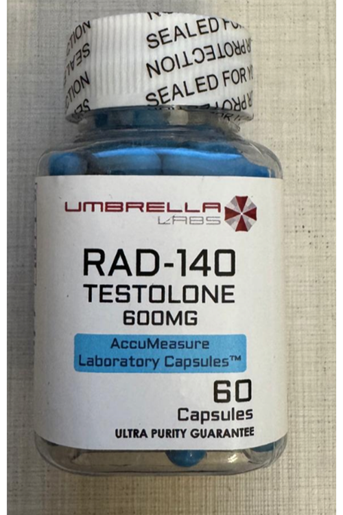 Umbrella RAD 140 Testolone 60 Capsul.(ORIJINALLİK HOLOGRAMI  VARDIR).Abd Menşei.4057