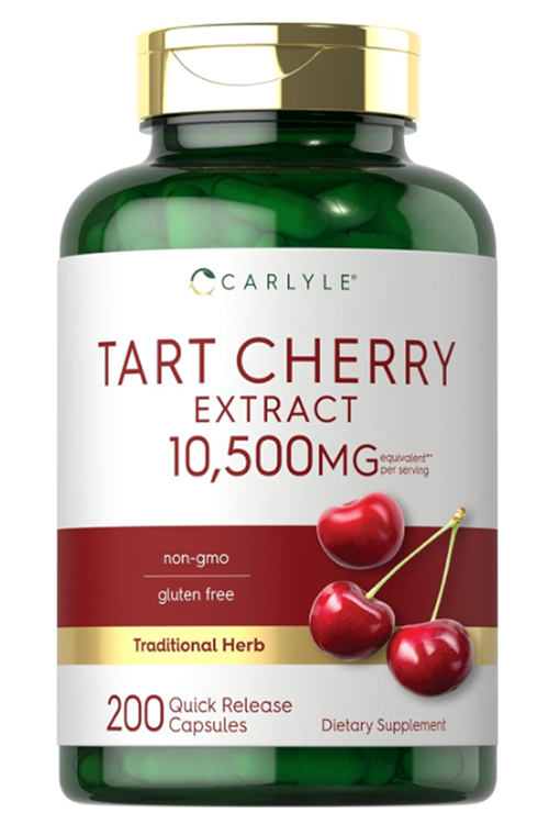 Carlyle Tart Cherry  10,500mg   200 Release Capsules.Made ın Usa.3946