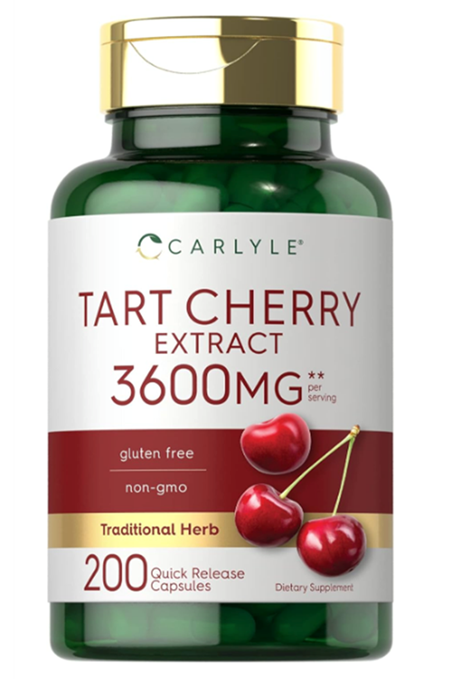 Carlyle Tart Cherry Extract Capsules - 3,600mg -  200 Release Capsul.Made ın Usa