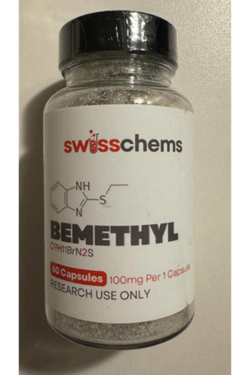 SwissChems BEMETHYL 100mg 60 Capsul.Orj Usa Firma Ürünü..GÖRSELLERE BAKINIZ..3986