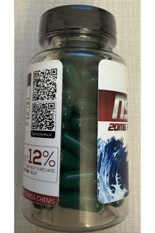 SwissChems  NSI-189 Phosphate (20mg/capsule), 60 Capsules.Orj Usa Firma Ürünü.82.