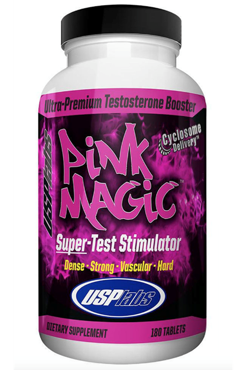 USPLABS Pink Magic Test Booster 180 Tablets.MADE IN USA