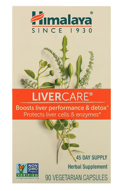 Himalaya,  LiverCare, 90 Vegetarian Capsul.Abd Menşei.