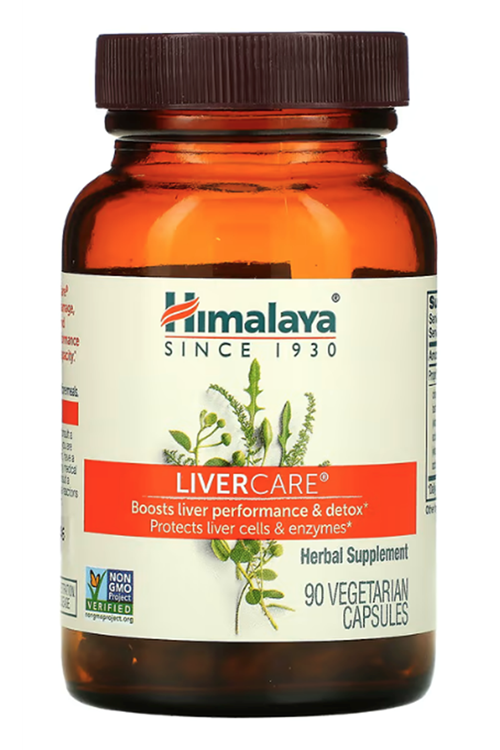Himalaya,  LiverCare, 90 Vegetarian Capsul.Abd Menşei.