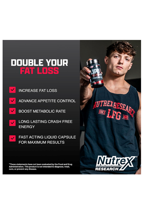 Nutrex Research Lipo-6 Black Ultra Concentrate Thermogenic Energizing Fat Burner  Energy & Intense Focus  60 Capsul.ORJ USA..AVRUPA DEĞİL!!