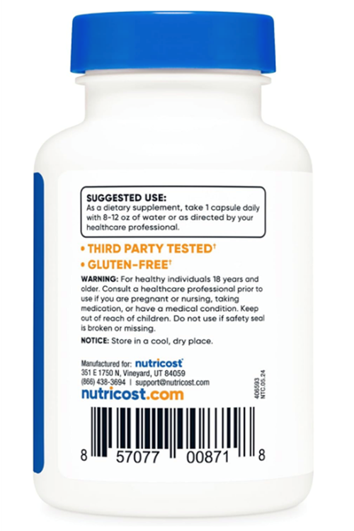 Nutricost Butterbur Extract  (75mg) 120 Capsul.Abd Menşei