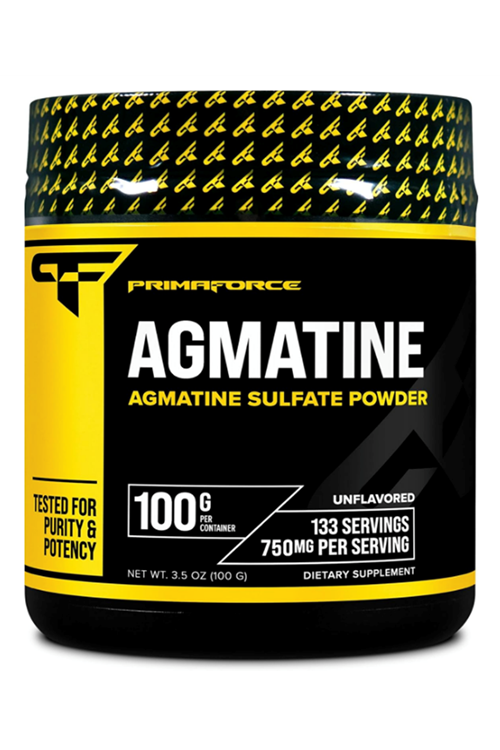 PrimaForce Agmatine Sulfate Powder, 100 Grams, for Nitric Oxide and Performance.4039