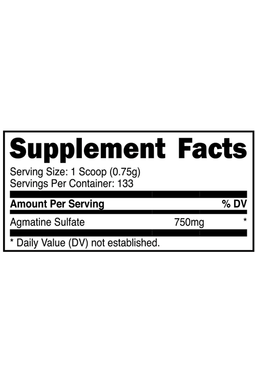 PrimaForce Agmatine Sulfate Powder, 100 Grams, for Nitric Oxide and Performance.4039