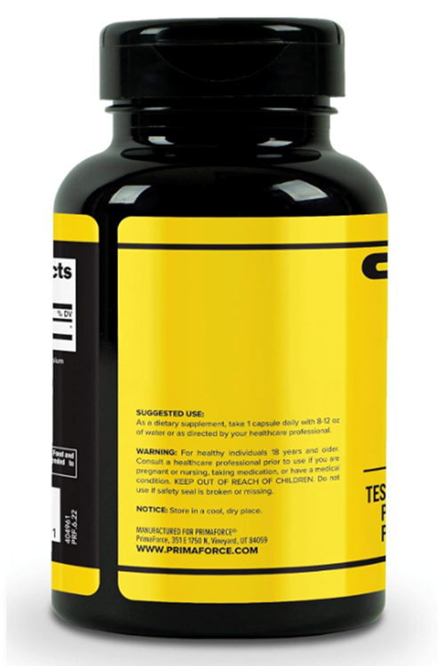 PrimaForce Taurine 1000mg  180 Capsul, Non-GMO & Gluten Free..Abd Menşei.36.