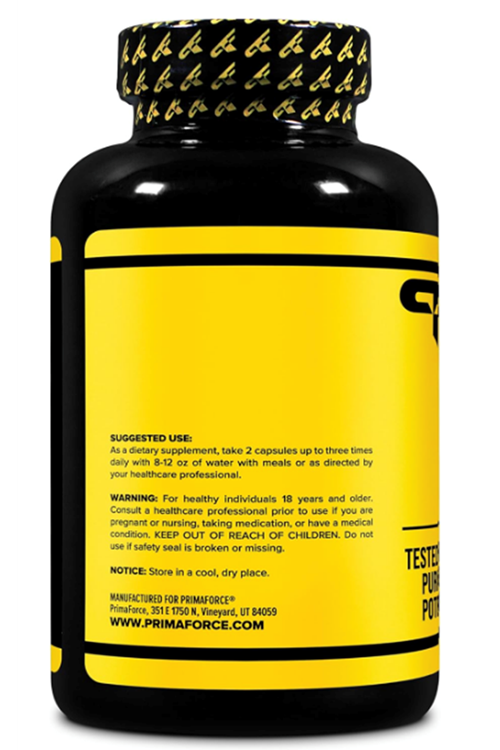 PrimaForce Yohimbine HCl, Weight Loss Supplement 2,5mg (270 Capsules).Abd Menşei 4050.