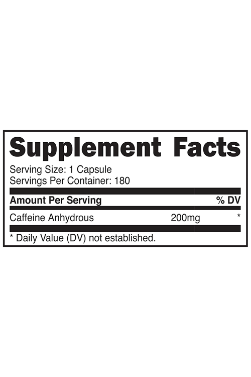 Primaforce Caffeine Pills 200mg, 180 Capsul.Abd Menşei