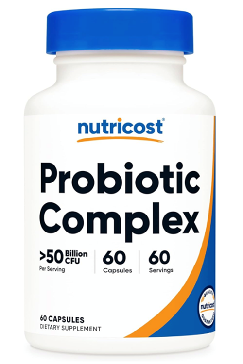 Nutricost Probiotic Complex - 50 Billion CFU, 60 Capsules.Abd Menşei