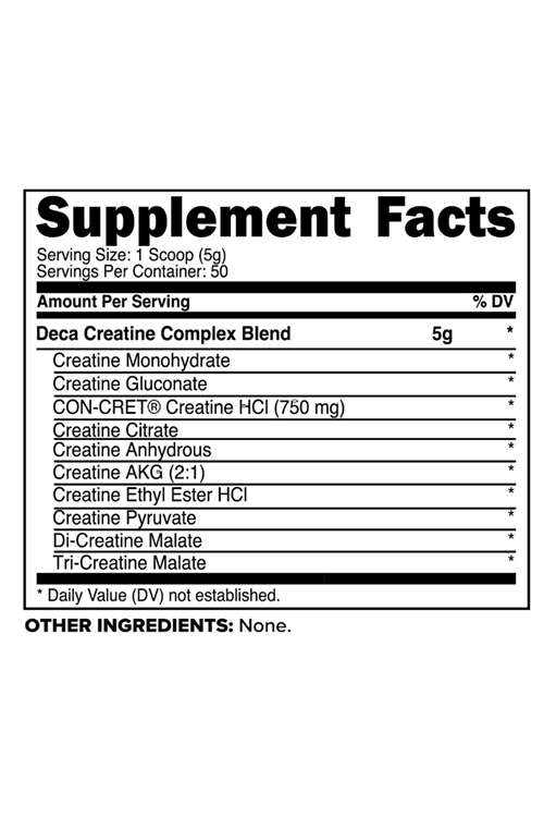 Primaforce Creatine-X CON CRET CREATIN  250 Grams - High-Performance 10 Creatine Complex.Abd Menşei