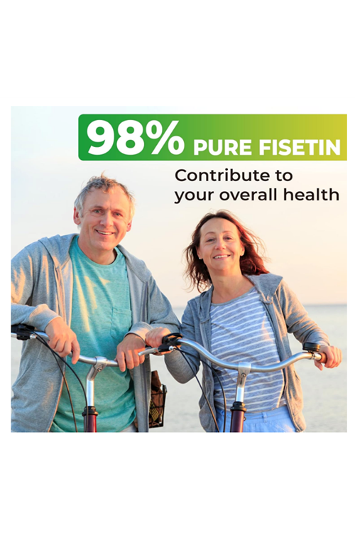 Kayseari Liposomal Fisetin 1200mg Antioxidants Immunity Health Aging Cognitive Support 60 Capsules.Abd Menşei