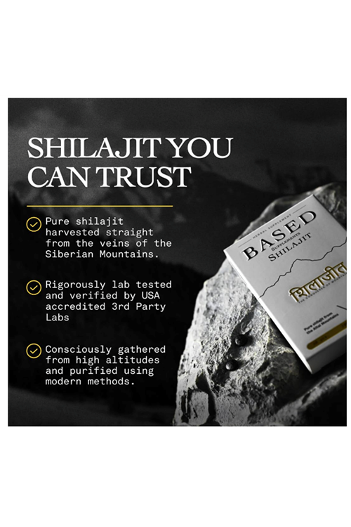 Based Shilajit Max Potency, Energy & Immune Support  Rich in Fulvic Acid and 85+ Trace Minerals, 60 Tablets.Abd Menşei.