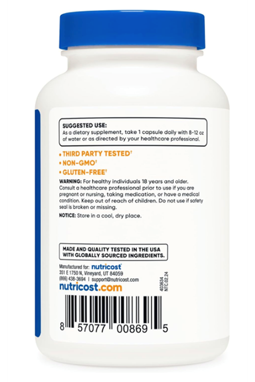 Nutricost Vitamin K2 (MK4) 240 Capsules (100mcg).Tr Tek Yetkili SATICISI OZELSPORCUGIDALARI'DIR.Abd Menşei