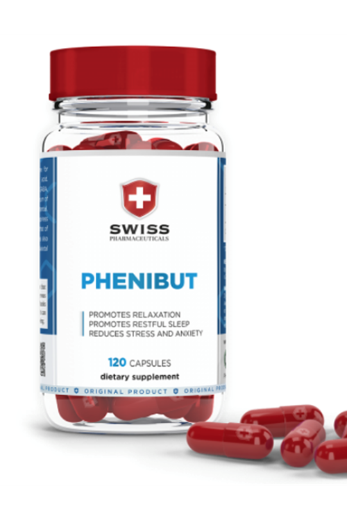 Swiss Pharmaceuticals  Phenibut 120 Capsül.