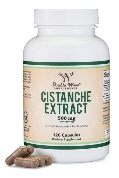 Double Wood Cistanche Tubulosa Extract 500mg Per Serving (120 Capsules).Abd Menşei