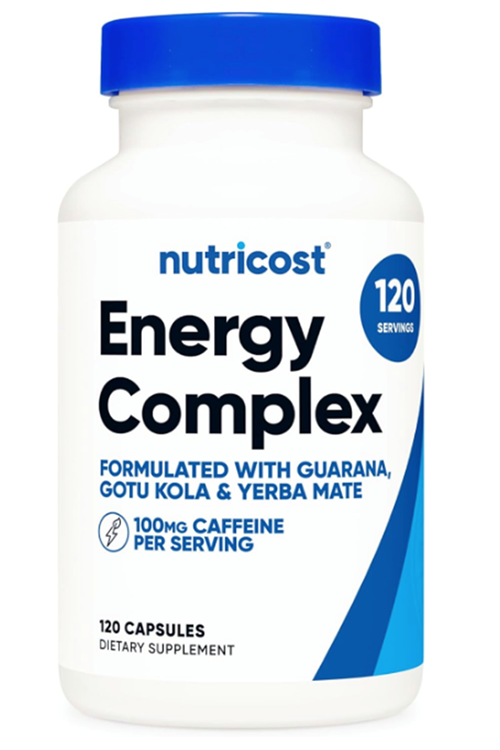 Nutricost Energy Complex 120 Capsules,.Abd Menşei