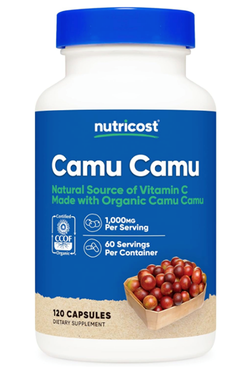 Nutricost Camu Camu 1000mg, 120 Capsules.Abd Menşei