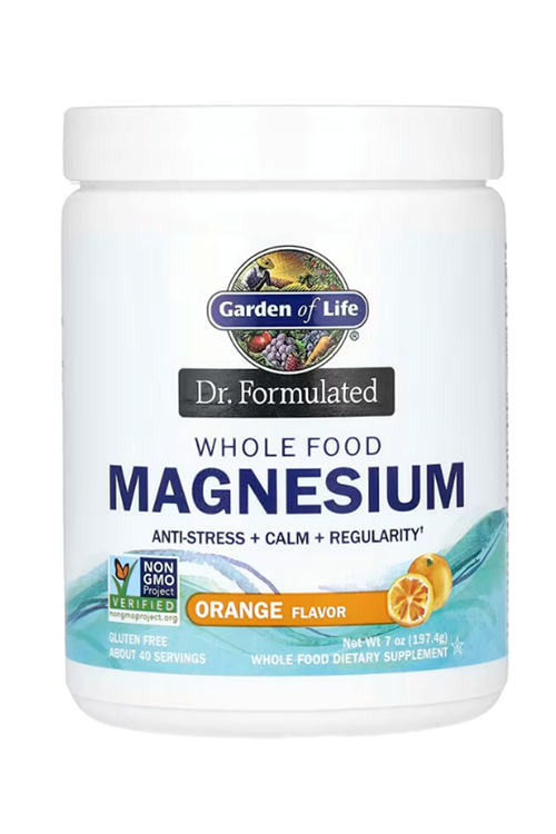 Garden of Life, Dr. Formulated, Whole Food Magnesium, (198.4 g).Abd Menşei.