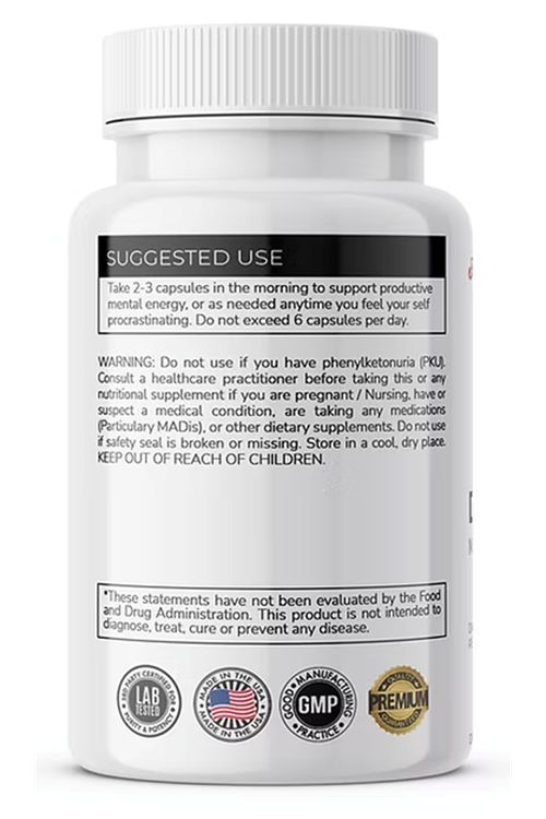 Austinootropics  Dopamıne Mental Focus +NMN  835mg  90 Veg Capsul.Abd Menşei.