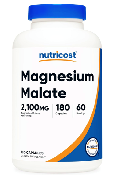 Nutricost, Magnesium Malate, 420 mg, 180 Capsules. Usa 4038