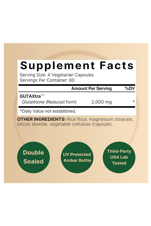 NatureBell Glutathione  2,000mg Per Serving, 240 Veggie Capsules.Abd Menşei.