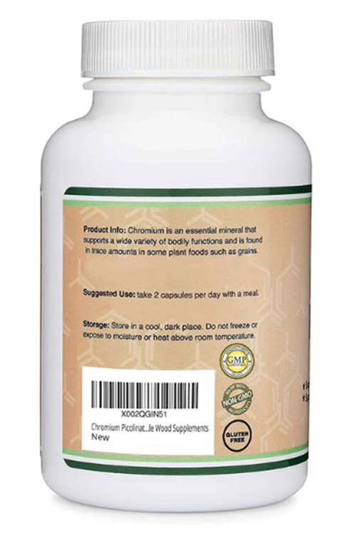 Double Wood Chromium Picolinate 1000mcg 300 Capsul.Abd Menşei