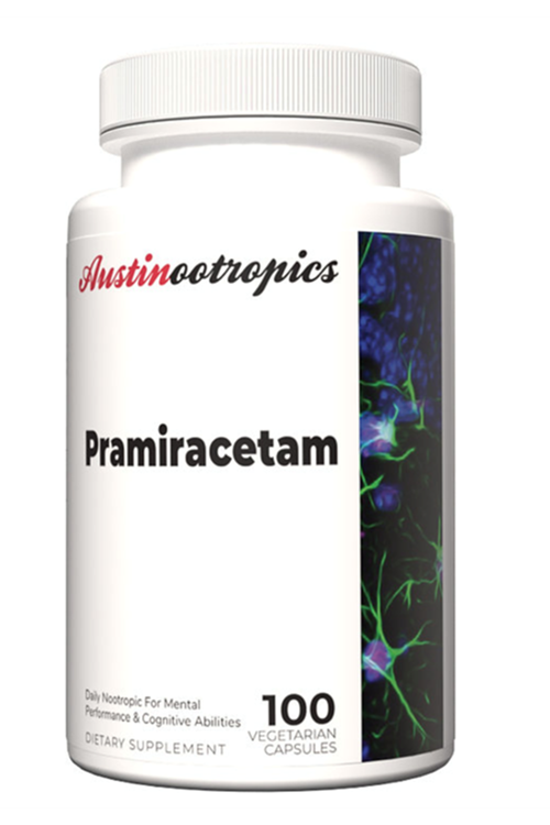 Austinootropics  Pramiracetam  500mg 100 Veg Capsul.Made ın Usa.85.