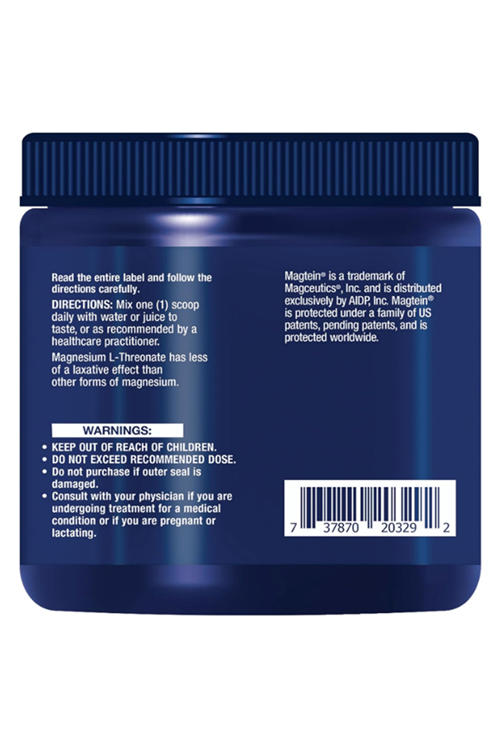 LIFE Nutrıtion Neuro-Mag Magnesium L-Threonate, Tropical Punch  (93.35 g).59