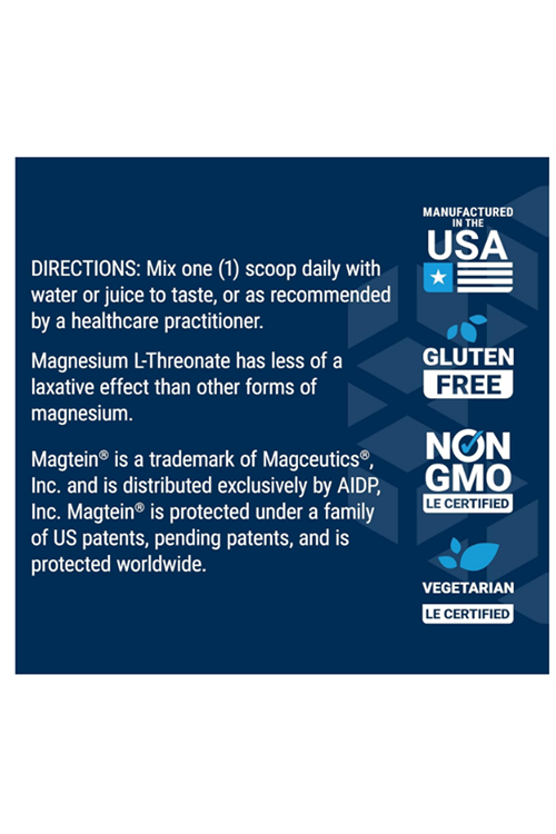 LIFE Nutrıtion Neuro-Mag Magnesium L-Threonate, Tropical Punch  (93.35 g).59