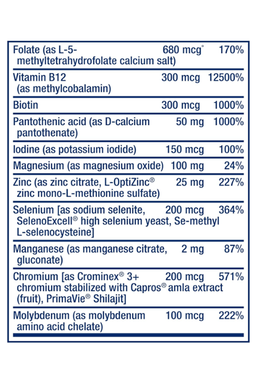 LIFE Extension One-Per-Day Over 25 Vıta mıns, Minerals  Plant Extracts, Quercetin, 5-MTHF Folate  More – 1-Daily, Non-GMO, Gluten-Free – 60 Tablets.