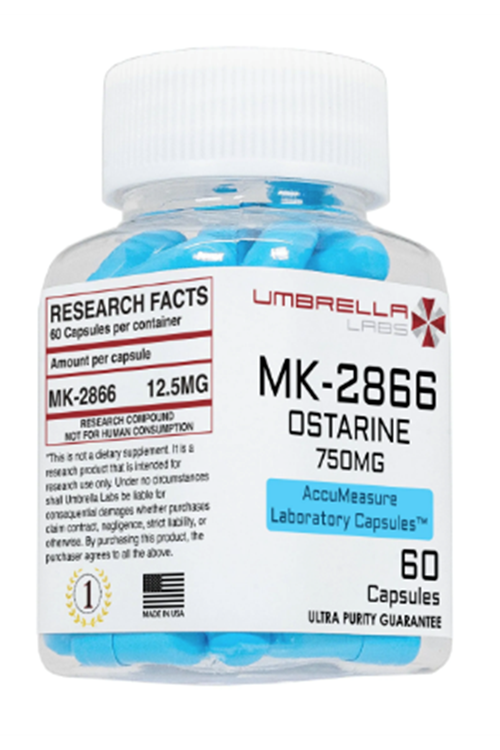 UMBRELLA  Ostarıne  MK-28/66  12.5mg   60 CAPSUL USA Menşei 57.