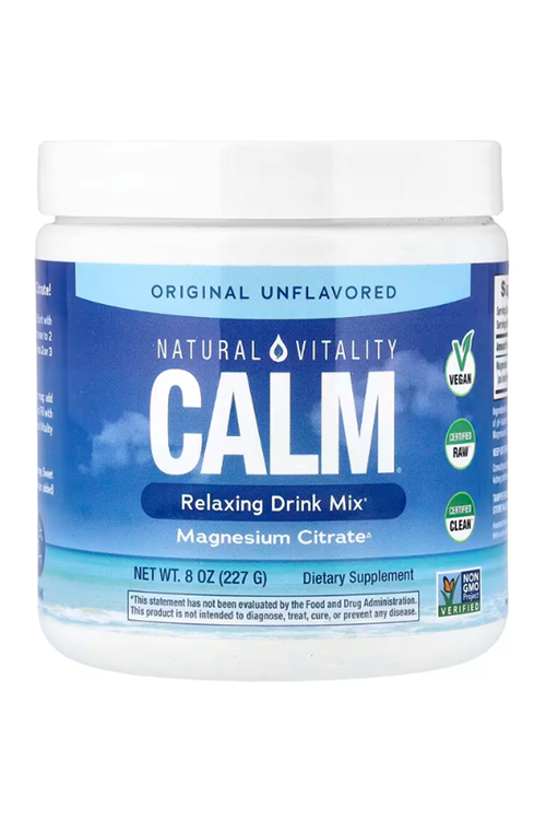 Natural Vitality CALM Relaxing Drink Mix Original Unflavored 227 gr. Abd Menşei