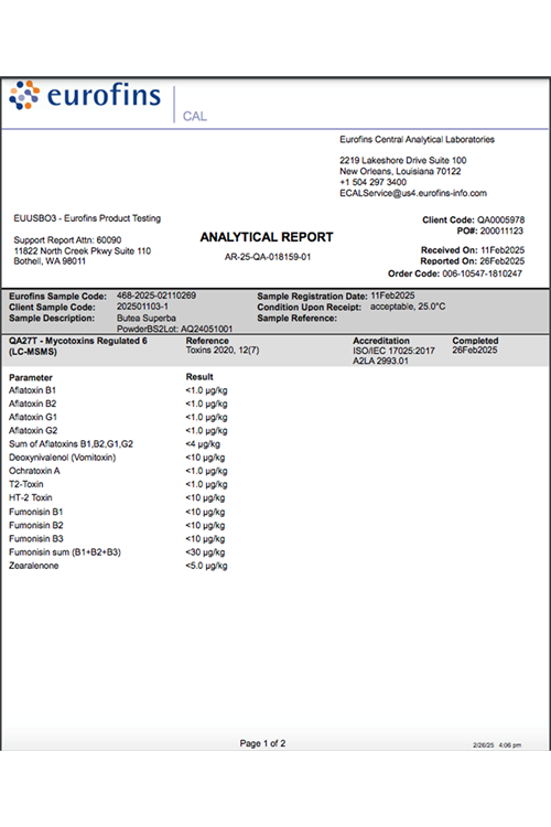 BASED Suplament ENHANCED BUTEA SUPERBA 60 Capsul.Abd Menşei.