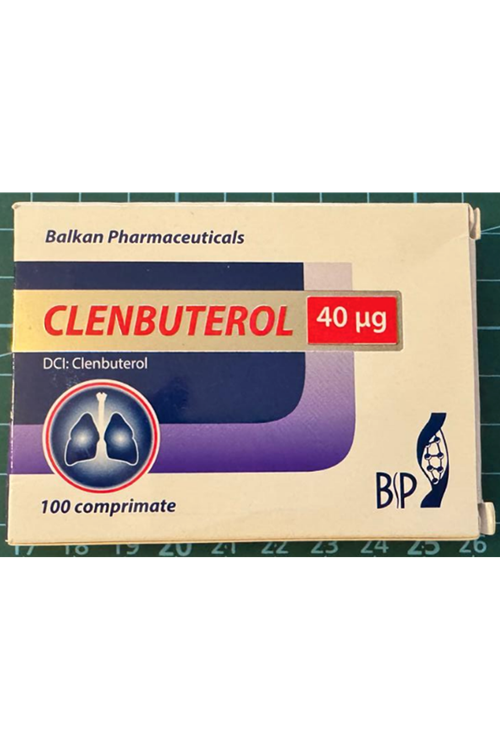 Balkan Pharmaceu Clenbuterol 4mg 100 tablet.20