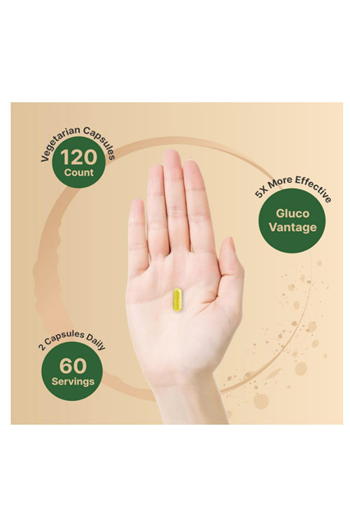 NatureBell Dihydroberberine with Berberine HCl 500mg, 120 Veggie Capsules  5X Better Absorbed with GlucoVantage Supports.Abd.