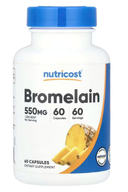 Nutricost, Bromelain, 550 mg , 60 Capsules