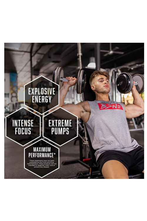 BSN, N.O.-Xplode®, Legendary Pre-Workout, (1.11 kg) 60 Servis.Abd Menşei.Avrupa Değildir.