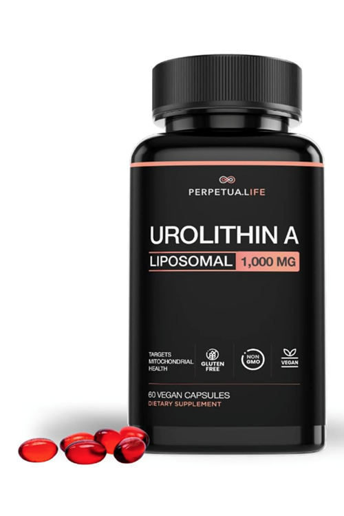 PERPETUA.LIFE  Urolithin-A Liposomal, 1000mg, 60 Vegan Capsules.