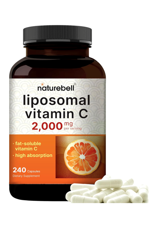NatureBell Liposomal Vitamin C 2,000mg Per Serving, 240 Capsules