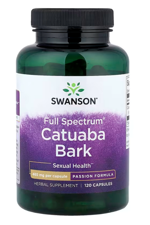 Swanson (Özelsporcugıdaların'dan !!)  Catuaba Bark 465 mg, 120 Capsules.